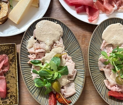 vitello Donato chez my italian friends